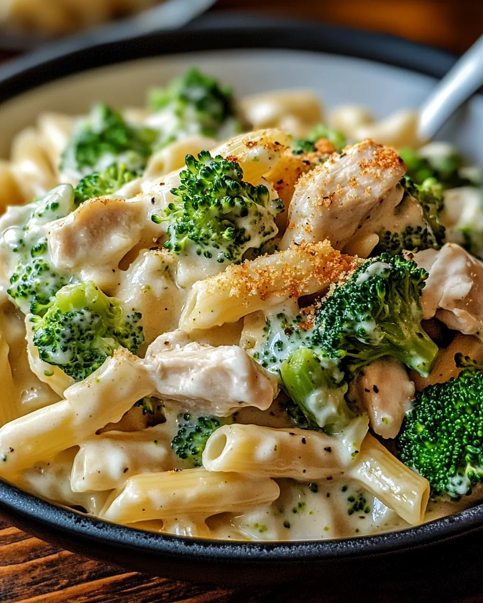 Cremige Hähnchen-Brokkoli-Alfredo Pasta 24 Cremige Hähnchen-Brokkoli-Alfredo Pasta