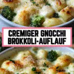 Cremiger Gnocchi Brokkoli-Auflauf 20 Pinterest Hidden Image