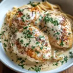 Cremiges Parmesan-H&uuml;hnchen mit Frischk&auml;se