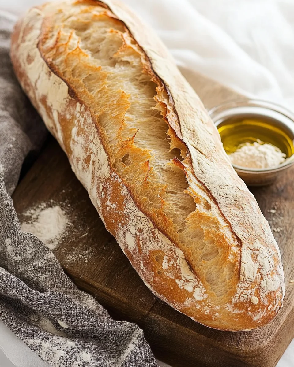 Einfaches Rezept für knuspriges Baguette 12 Einfaches