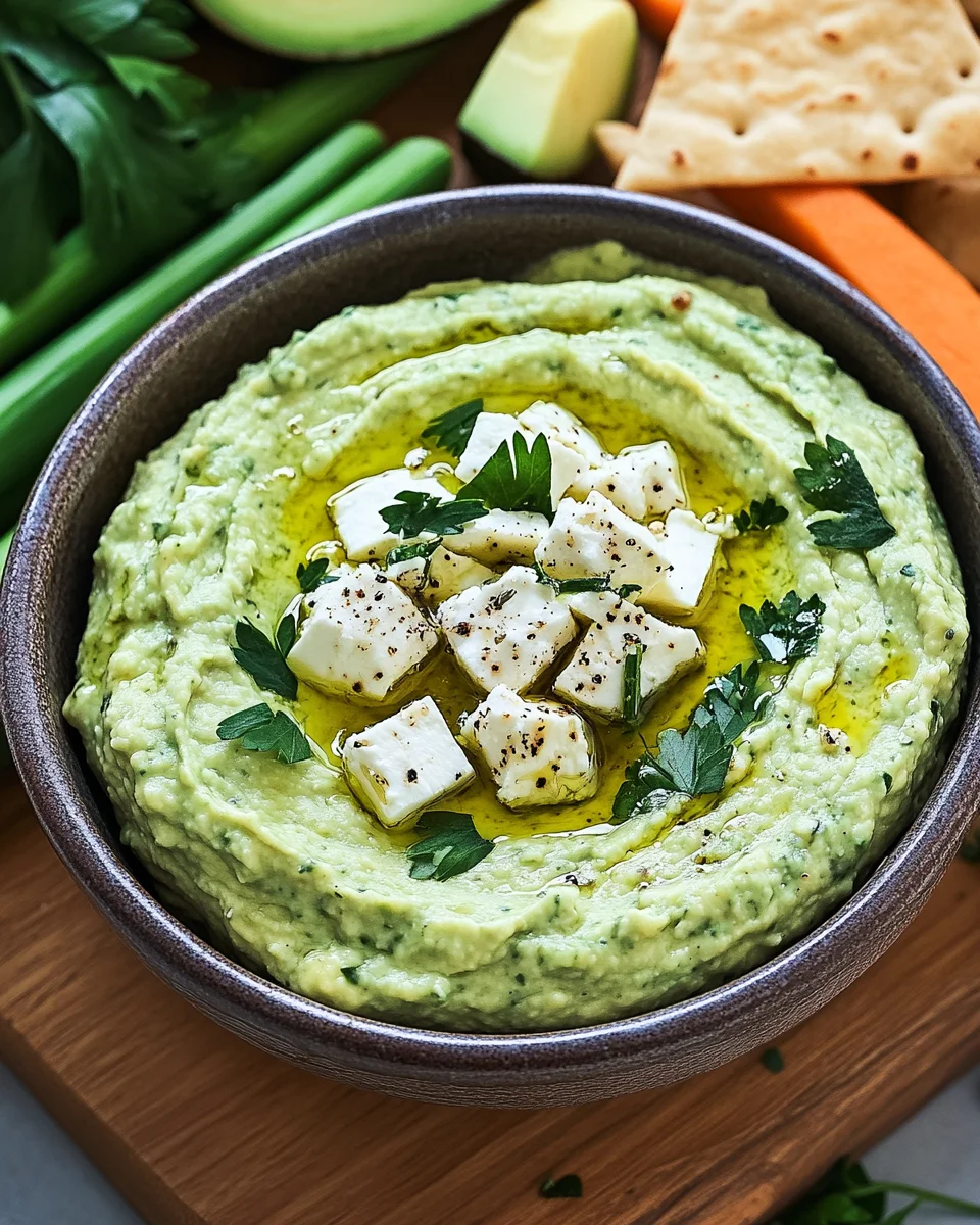 Feta-Avocado-Dip