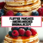 Fluffige Pancakes - amerikanisches Originalrezept 15 Pinterest Hidden Image
