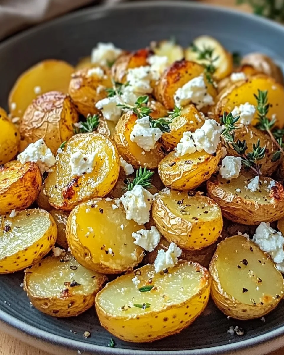 Geröstete Kartoffeln mit Feta 17 Geröstete