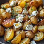 Ger&ouml;stete Kartoffeln mit Feta