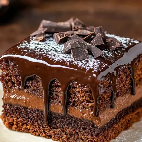Gewürzkuchen mit Schokolade