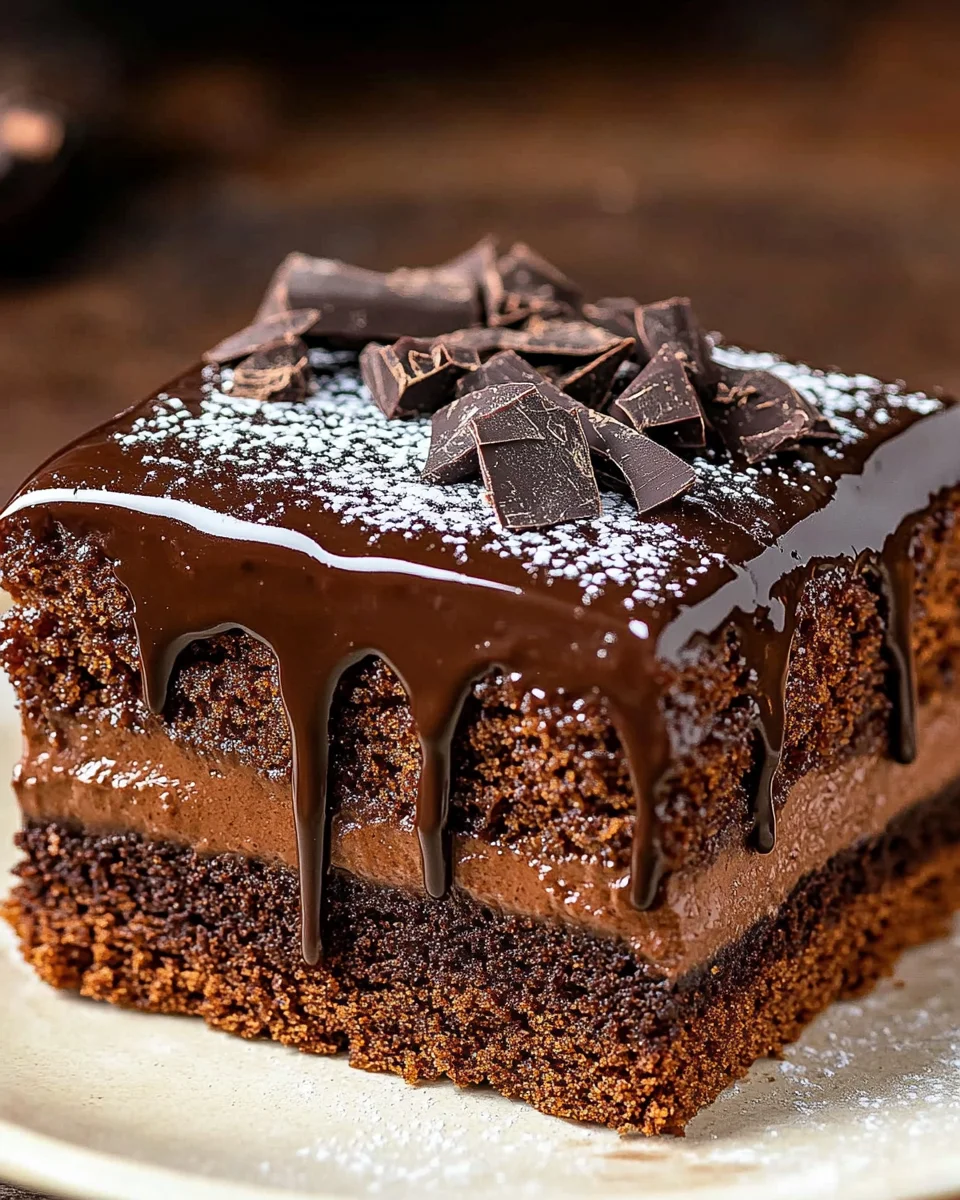 Gew&uuml;rzkuchen mit Schokolade