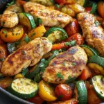 H&auml;hnchenpfanne mit Gem&uuml;se