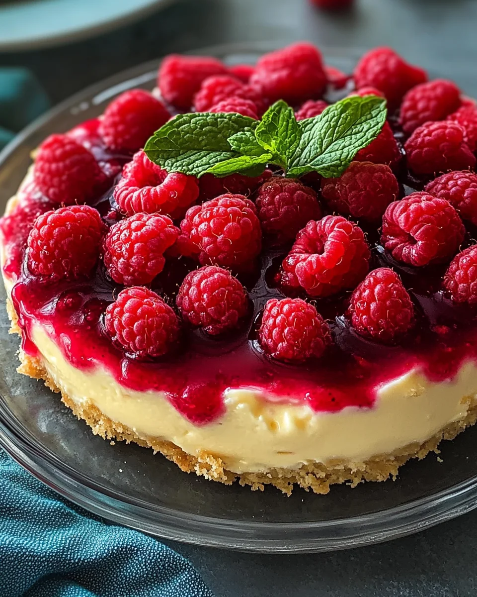 Himbeer mit Schmandcreme 25 Himbeer