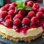 Himbeer mit Schmandcreme