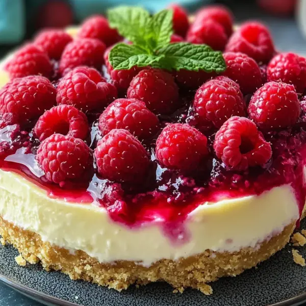 Himbeer mit Schmandcreme