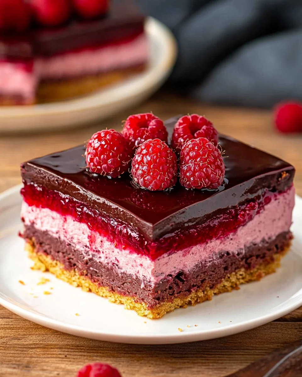 Himbeerkuchen mit Schokopudding 21 Himbeerkuchen