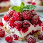 Himbeerwolke mit Mascarponecreme