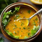 Honig-Senf-Zitronen-Vinaigrette