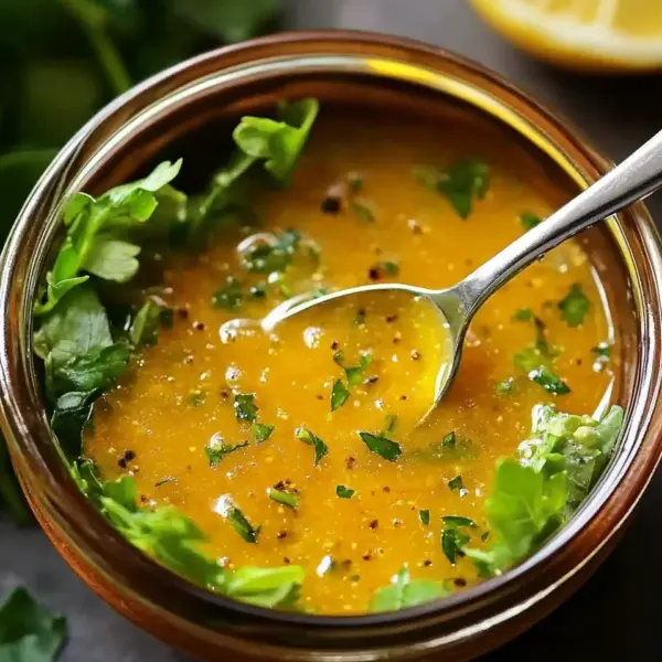 Honig-Senf-Zitronen-Vinaigrette