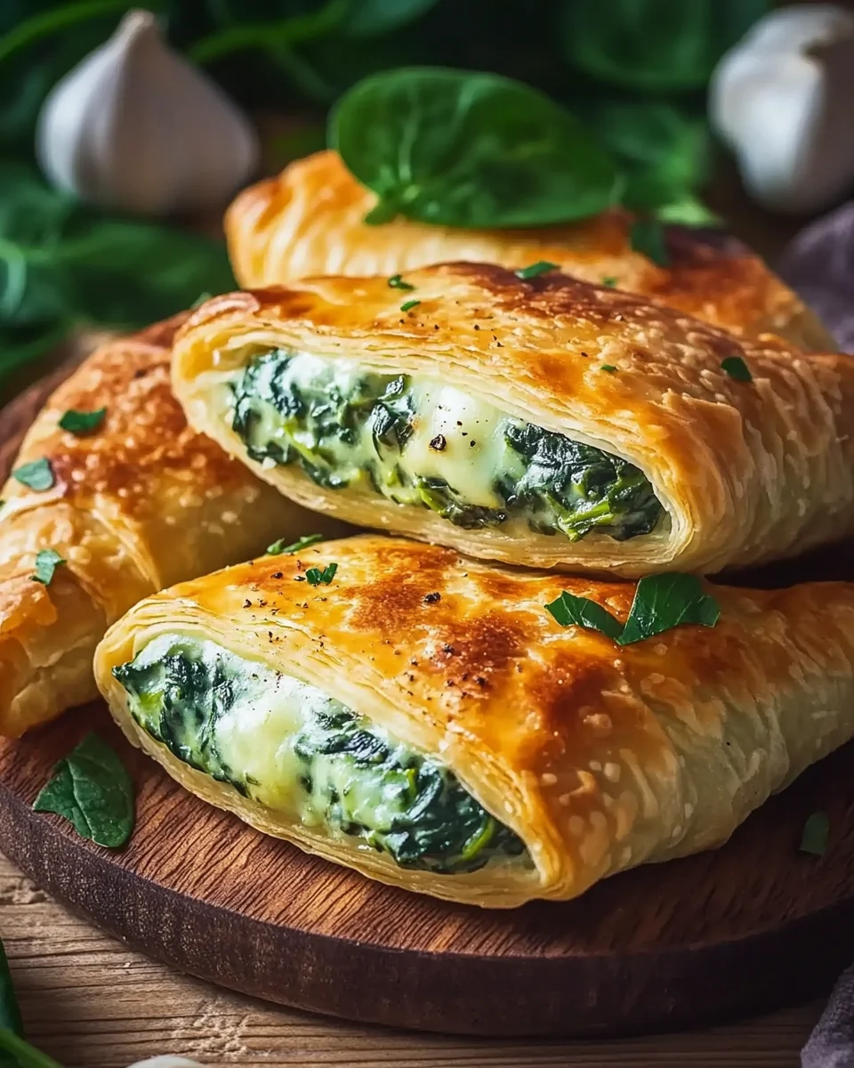Kartoffeltaschen mit Spinat-Frischkäse-Füllung genießen! 22 Kartoffeltaschen