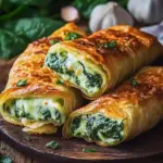 Kartoffeltaschen mit Spinat-Frischk&auml;se-F&uuml;llung genie&szlig;en!