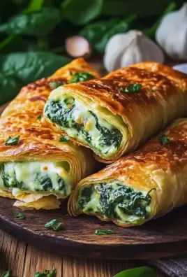 Kartoffeltaschen mit Spinat-Frischkäse-Füllung genießen! 30 Kartoffeltaschen mit Spinat-Frischkäse-Füllung genießen!
