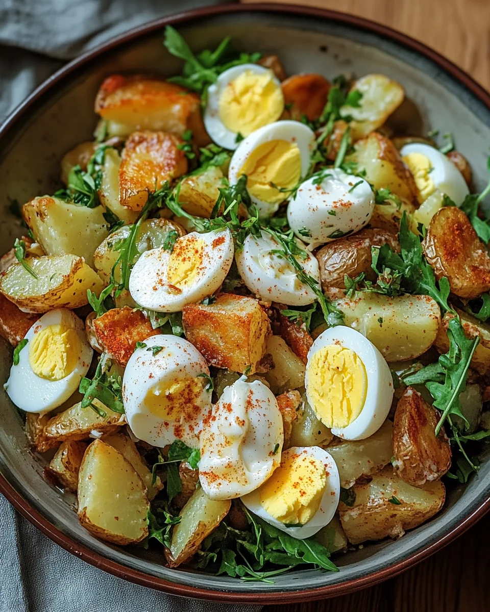 Knuspriger Kartoffelsalat