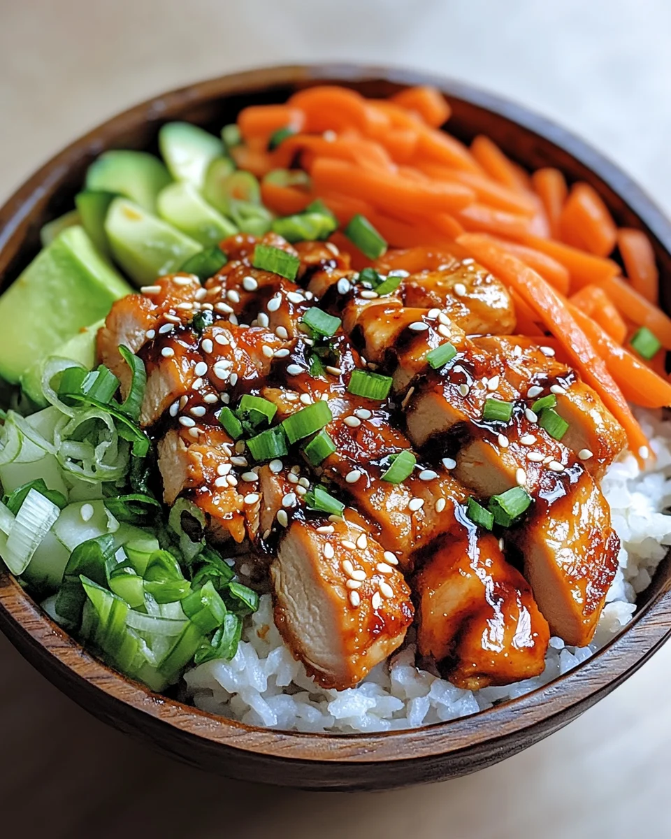 Koreanischer Reis Hähnchen Bowl 17 Koreanischer