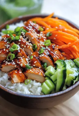 Koreanischer Reis Hähnchen Bowl 23 Koreanischer Reis Hähnchen Bowl