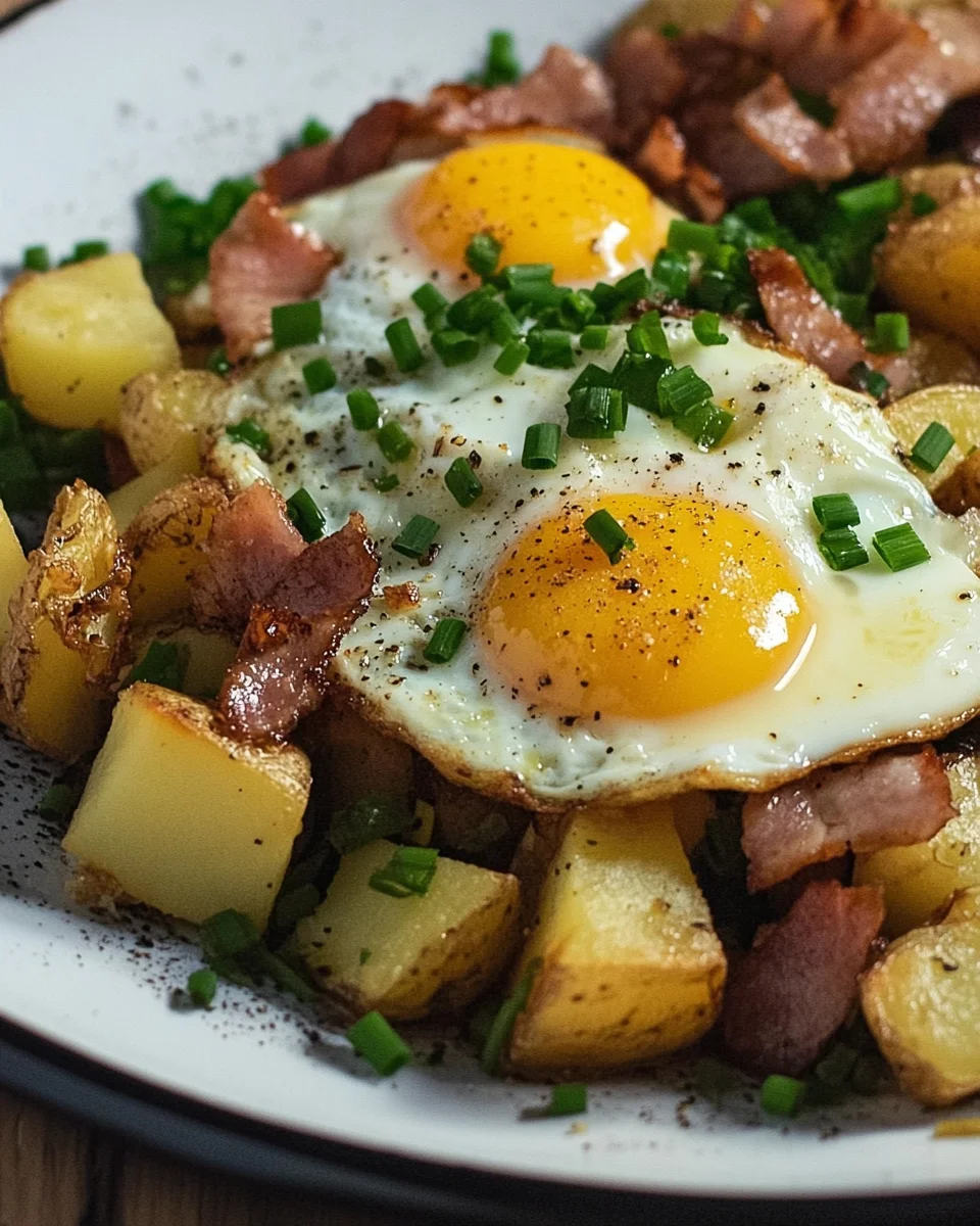 Leberkäse-Kartoffel-Pfanne mit Spiegelei von FrlM 18 Leberkäse-Kartoffel-Pfanne