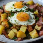 Leberk&auml;se-Kartoffel-Pfanne mit Spiegelei von FrlM