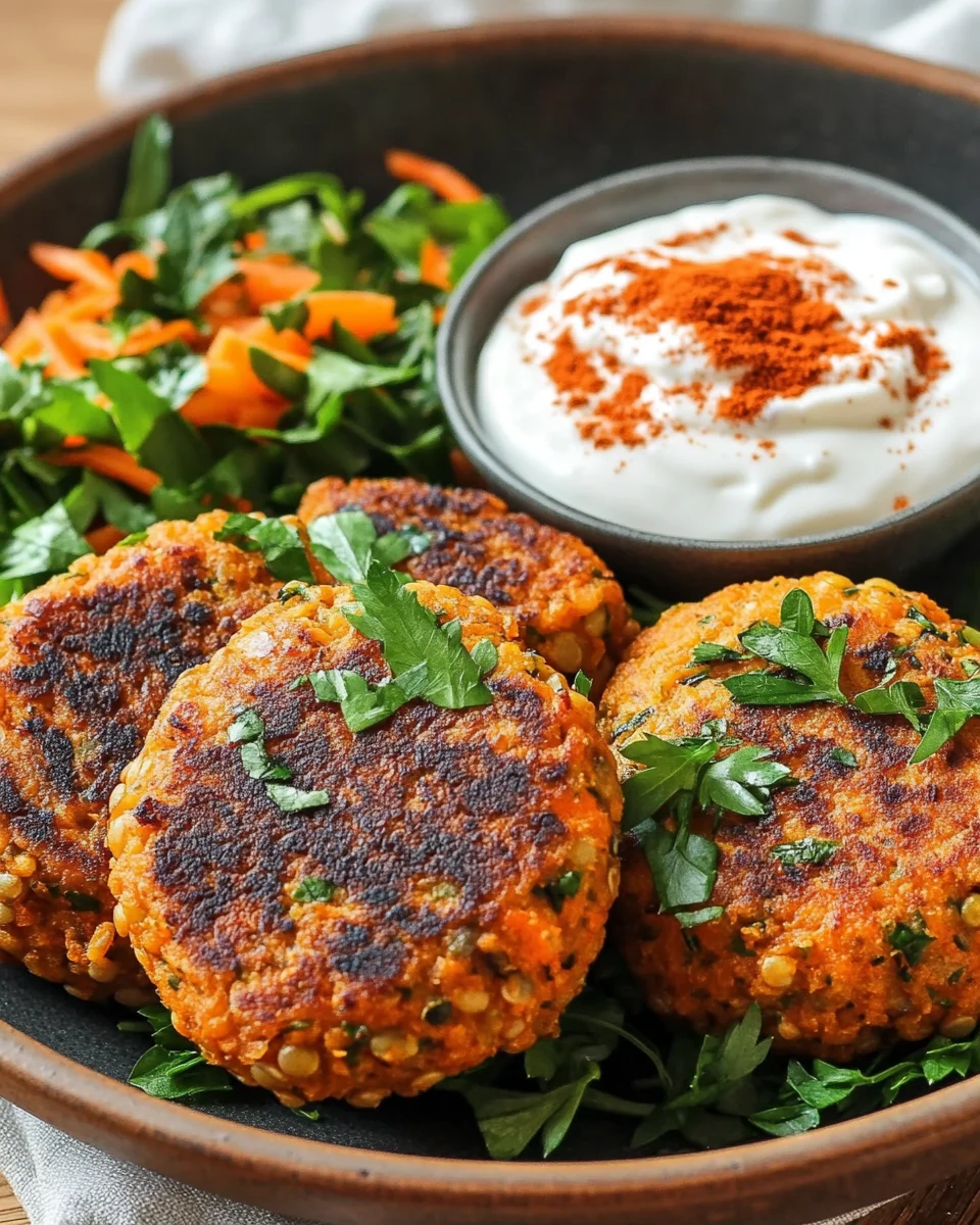 Linsen-Frikadellen – Vegetarisch 19 Linsen-Frikadellen