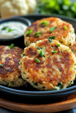 Low Carb Blumenkohl Frikadellen