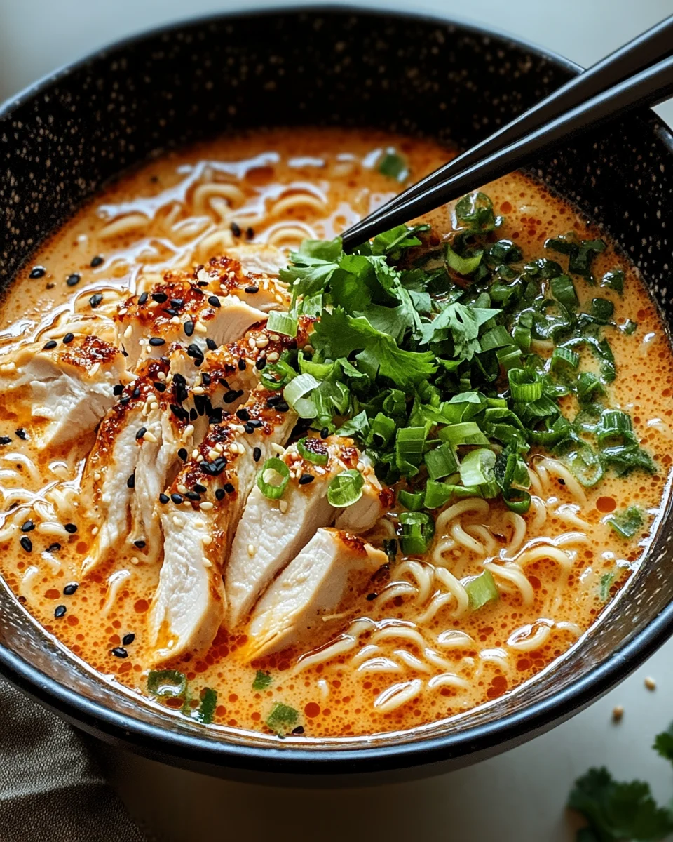 Marry Me Chicken Ramen