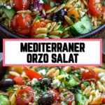 Mediterraner Orzo Salat 20 Pinterest Hidden Image