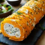 M&ouml;hrenrolle mit Frischk&auml;se