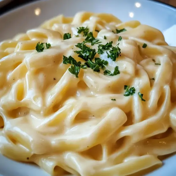 Nudeln in Käse-Sahne-Soße