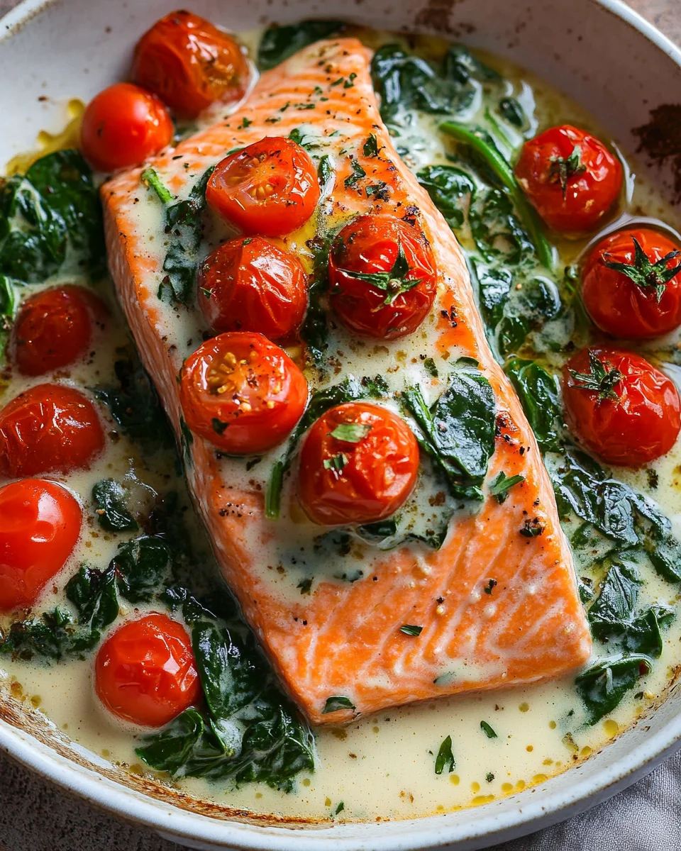 Ofenlachs mit Spinat 19 Ofenlachs