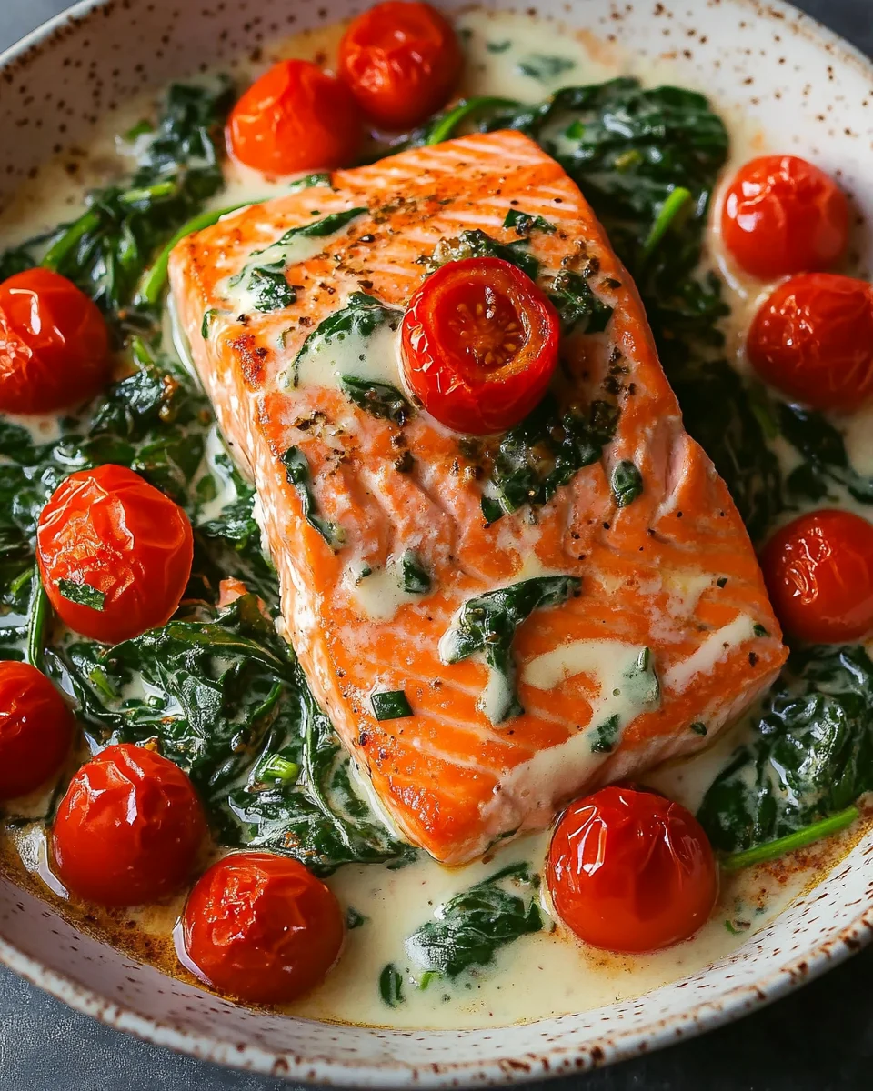 Ofenlachs mit Spinat 21 Ofenlachs mit Spinat