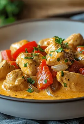 Paprika-Sahne-Hähnchen 24 Paprika-Sahne-Hähnchen