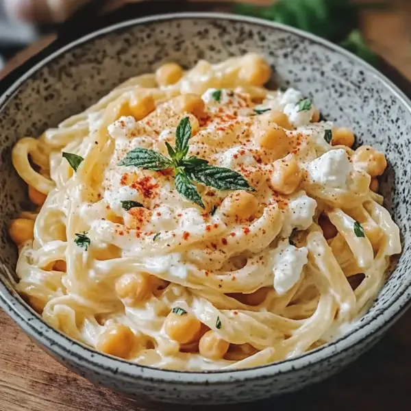 Protein Nudeln mit Hüttenkäse
