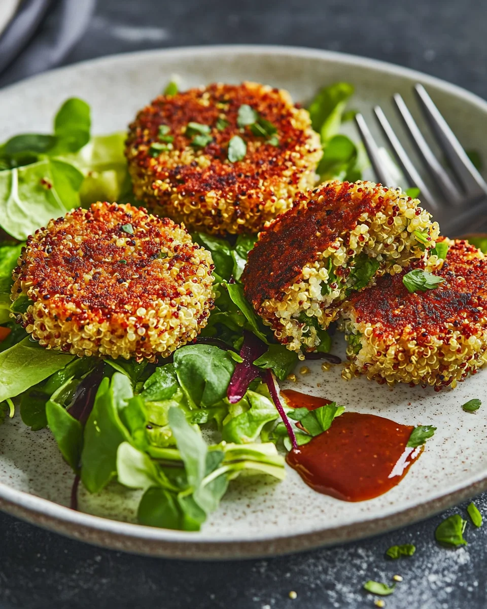 Quinoa Bratlinge