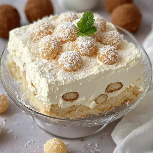 Raffaello Tiramisu schnell ohne Backen