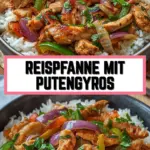Reispfanne mit Putengyros 18 Pinterest Hidden Image