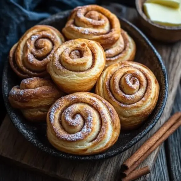Rezept für Franzbrötchen