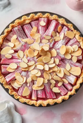 Rhabarber Tarte mit Mandelcreme - Rhabarber Frangipane Tarte 21 Rhabarber Tarte mit Mandelcreme - Rhabarber Frangipane Tarte