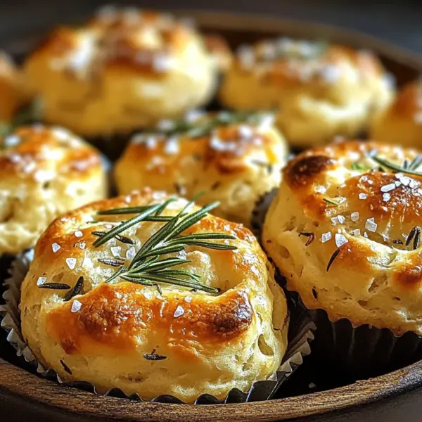 Rosmarin-Knoblauch-Focaccia-Muffins