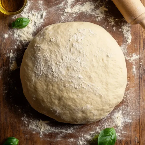 Schneller Pizzateig in 10 Minuten