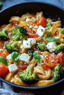 Schupfnudelpfanne mit Brokkoli, Feta und Tomaten 23 Schupfnudelpfanne mit Brokkoli, Feta und Tomaten