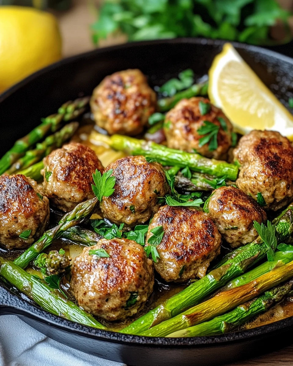 Spargelpfanne mit Frikadellen 23 Spargelpfanne