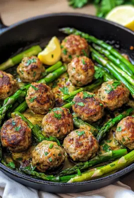 Spargelpfanne mit Frikadellen