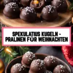 Spekulatius Kugeln - Pralinen für Weihnachten 18 Pinterest Hidden Image