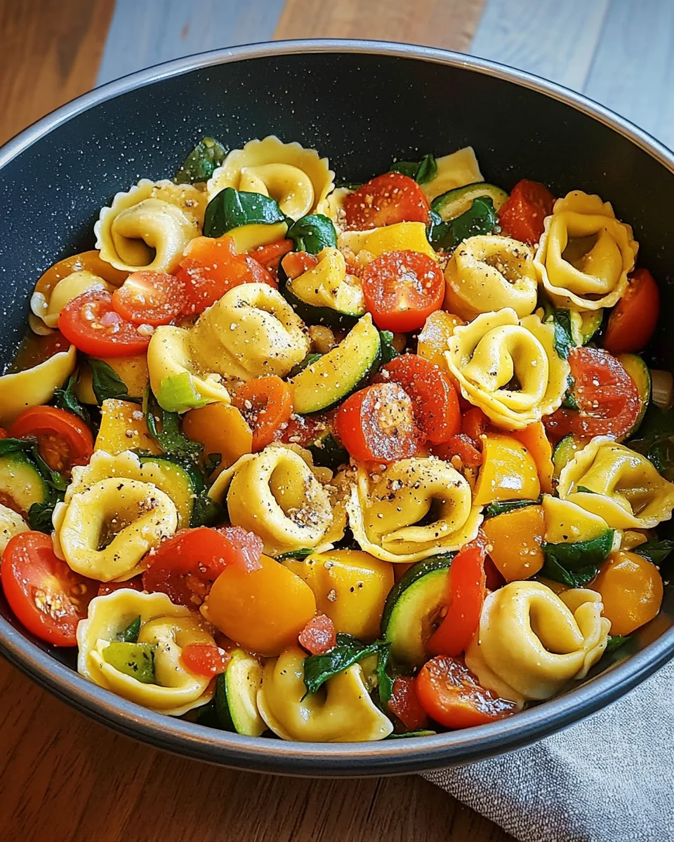 Tortellini-Gemüsepfanne 28 Tortellini-Gemüsepfanne
