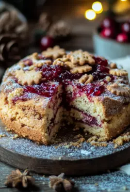Winterlicher Spekulatius-Hefekuchen mit Marmelade 20 Winterlicher Spekulatius-Hefekuchen mit Marmelade