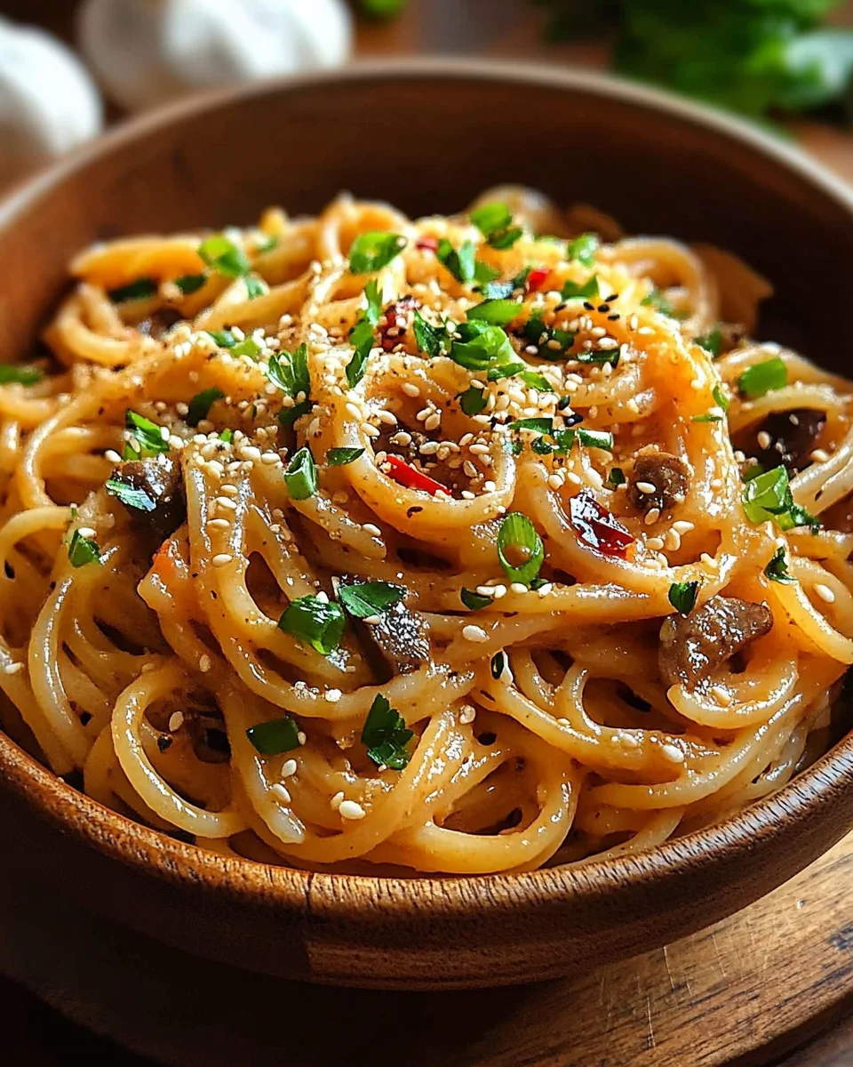 W&uuml;rzige Miso Pasta